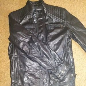 Jack & Jones riders Genuine Leather Jacket